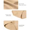 imagevoenxe Cotton Underwear for WomenHigh Waisted Ladies PantiesBreathable Soft Full Coverage BriefsComfy Underpants4 PackBlacknude