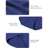 imagevoenxe Cotton Underwear for WomenHigh Waisted Ladies PantiesBreathable Soft Full Coverage BriefsComfy Underpants4 PackBlue