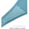 imagevoenxe Seamless Thong for WomenNo Show Lace UnderwearLadies Breathable Comfort Panties Soft Laser Cut UndiesTanga5PackAssorted