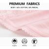 imagevoenxe Seamless Thong for WomenNo Show Lace UnderwearLadies Breathable Comfort Panties Soft Laser Cut UndiesTanga5PackBasic