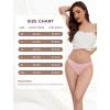 imagevoenxe Seamless Thongs for WomenNo Show Ladies UnderwearInvisible Comfortable PantiesLow Rise Gym Workout Undies5 PackAssorted