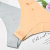 imagevoenxe Seamless Thongs for WomenNo Show Ladies UnderwearInvisible Comfortable PantiesLow Rise Gym Workout Undies5 PackBlack