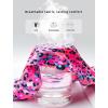 imagevoenxe Seamless Women Underwear ThongsHigh Waisted No Show Ladies PantiesBreathable Comfortable Hi Rise Cut Undies5PackLeopard Print