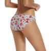 imagevoenxe Women Bikini UnderwearSeamless Breathable Ladies PantiesNo Show Comfortable Briefs UndiesInvisible Hipster5PackA5 Pack Floral Design