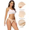 imagevoenxe Women Bikini UnderwearSeamless Breathable Ladies PantiesNo Show Comfortable Briefs UndiesInvisible Hipster5PackBasic