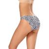 imagevoenxe Women Bikini UnderwearSeamless Breathable Ladies PantiesNo Show Comfortable Briefs UndiesInvisible Hipster5PackG5 Pack Leopard Print