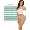 imagevoenxe Women Cotton Boy Shorts UnderwearLady Boxer BriefHigh Waist Anti Chafe Short for Under DressSoft Biker Panty 4PackAssorted