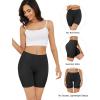 imagevoenxe Women Cotton Boy Shorts UnderwearLady Boxer BriefHigh Waist Anti Chafe Short for Under DressSoft Biker Panty 4PackAssorted