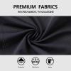 imagevoenxe Women Seamless Hipster UnderwearBreathable Ladies Panties BikiniNo Show BriefsComfortable Undies for Women 5PackE5 Pack Black