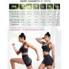 imagevoenxe Women Workout ShortsHigh Waisted Yoga Biker ShortSpandex No Front Seam Sports Gym Running Exercise Soft Short2 PackBlack