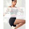 imagevoenxe Women Workout ShortsHigh Waisted Yoga Biker ShortSpandex No Front Seam Sports Gym Running Exercise Soft Short2 PackBlackgray