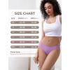 imagevoenxe Seamless Bikini Underwear for WomenNo Show Ladies PantiesInvisible Hipster Panty Brief UndiesLow Rise Cheeky5 PackAssorted