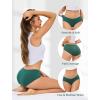 imagevoenxe Cotton Underwear Women Hipster Brief PantiesBreathable Womens Full Coverage BikiniSoft Workout Ladies Undies5 PackVintage