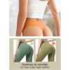imagevoenxe Seamless Women Underwear ThongsHigh Waisted Ladies No Show Panties LineInvisible Comfy Workout UndiesSoft5PackAssorted