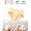 imagevoenxe Cotton Underwear Women Hipster Brief PantiesBreathable Womens Full Coverage BikiniSoft Workout Ladies Undies5 PackBasics