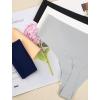 imagevoenxe Seamless Women Underwear ThongsHigh Waisted Ladies No Show Panties LineInvisible Comfy Workout UndiesSoft5PackBasics