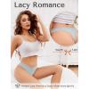 imagevoenxe Seamless Thong for WomenNo Show Lace UnderwearLadies Breathable Comfort Panties Soft Gym Sport UndiesTanga5PackBasic