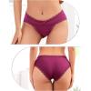 imagevoenxe Women UnderwearCotton Blend BikiniLadies Lace BriefsSoft PantiesBreathable Comfortable Stretch Hipster 5 PackA5 Pack Assort