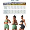 imagevoenxe High Waisted Biker Shorts Women6 Tummy Control Workout Gym Soft Shorts for Yoga RunningSpandex No Front Seam2 PackBlackgreen